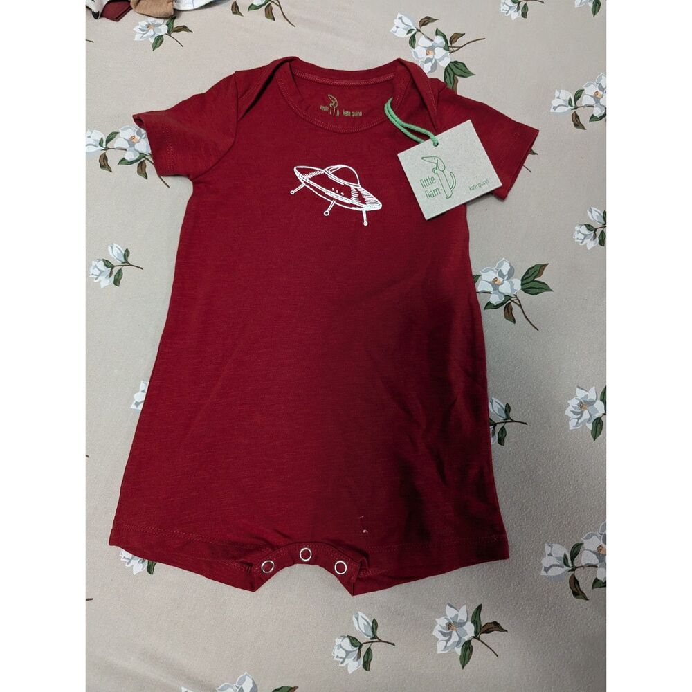 NWT Kate Quinn Little Liam UFO Short Romper size 6-12 Months